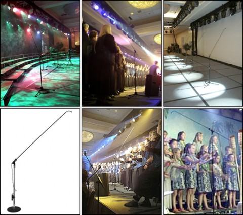 Ace Backstage CSM-61CW 60" Cardioid Wireless Choir Stick Mic Ace Backstage CSM-61CW 60" Cardioid Wireless Choir Stick Mic