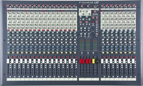 Spirit LX7-24 24 Channel Mixing Console *Used*