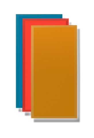 Primacoustic Paintables Acoustic Panels, 24" X 24" Square Corners - Box of 12