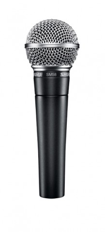 Shure SM58-LC Cardioid Dynamic Vocal Microphone