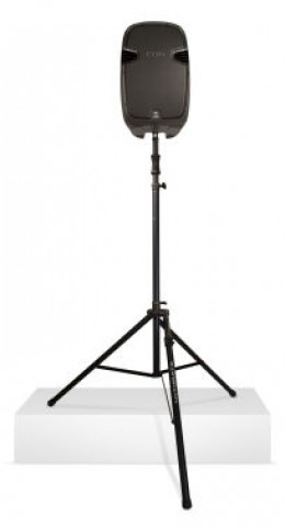 Ultimate Support Systems TS-110BL Air Lift Tall Speaker Stand w/ Leveling Leg
