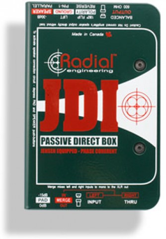 Radial Engineering JDI Passive Direct Box